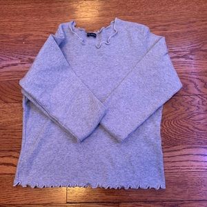 Brandy Melville Gray Shirt